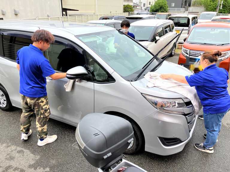 【ブレストさかい】洗車作業の様子をご紹介！